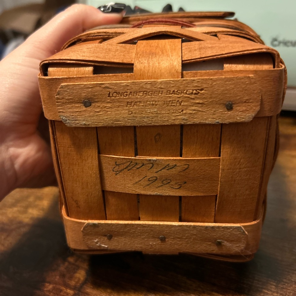 Longaberger All-American Medium Spoon Basket - Picture 2 of 10